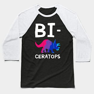 BI CERATOPS dinosaurs t shirt Baseball T-Shirt